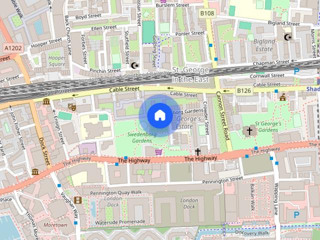 Apartment for rent in St. George in the East, Greater London