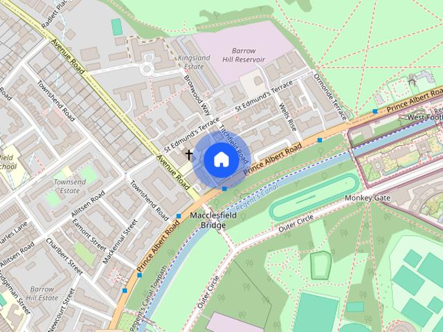 Apartment for rent in Chalk Farm, Cat Hill