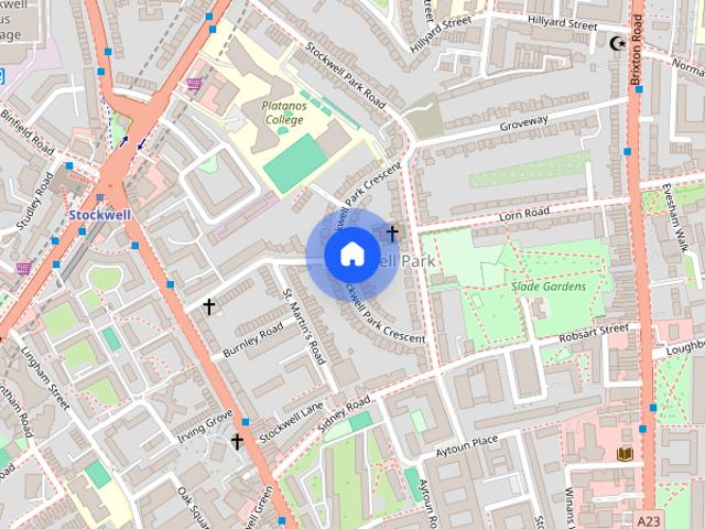 Apartment for rent in Stockwell, Greater London