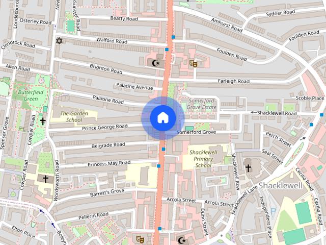 House for rent in Shacklewell, Greater London