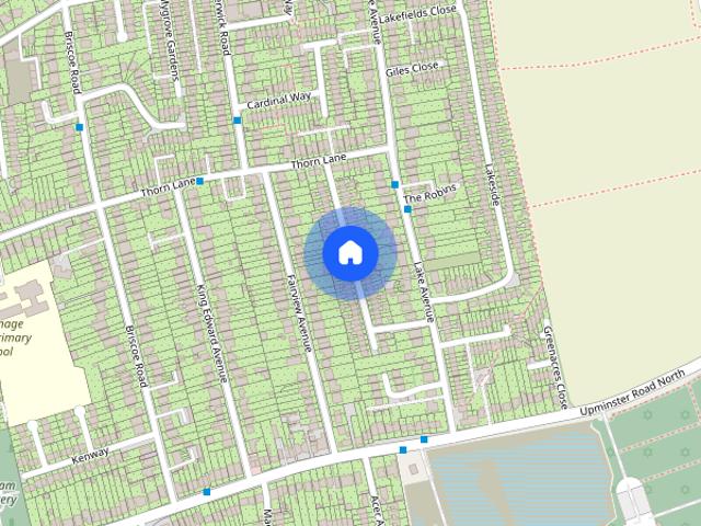 House for rent in Rainham, Greater London