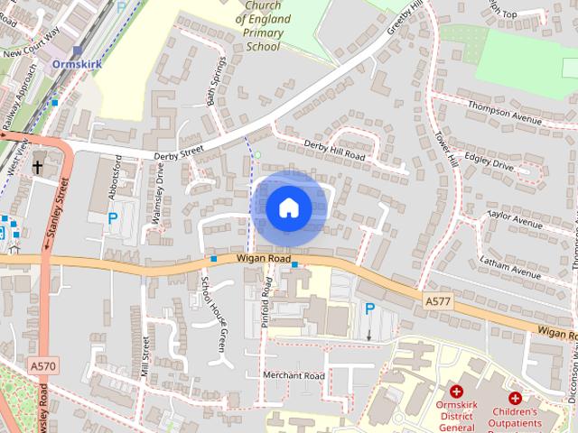 House for rent in Roby Mill, Lancashire