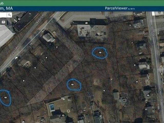 Land for sale in Stoneham, Massachusetts