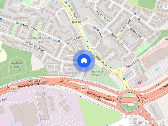 Apartment for rent in Tollbar End, West Midlands