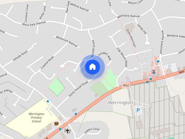 House for rent in Werrington, Staffordshire Moorlands