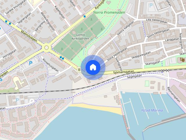 Lägenhet hyra i Ystad, Skåne