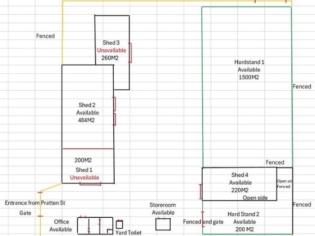 Warehouse for rent in Warwick, Queensland