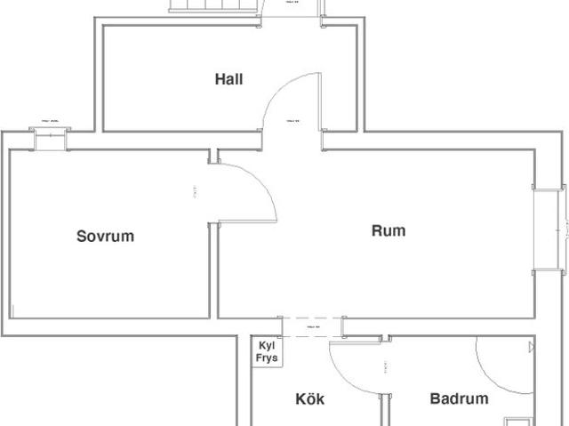 Lägenhet hyra i Boliden, Västerbotten