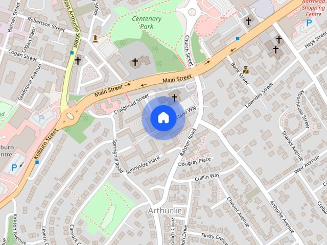 House for rent in Barrhead, Scotland