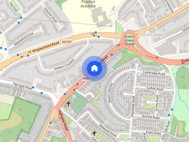 House for rent in Scott's Green, Brierley Hill