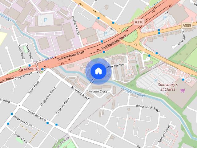 Apartment for rent in London Borough of Hounslow, Hanworth
