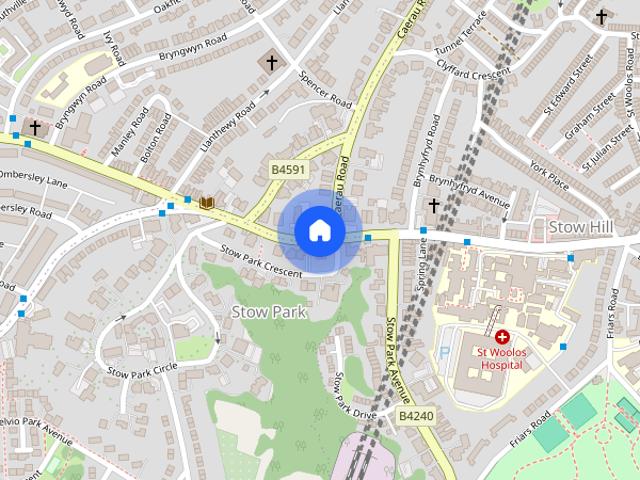 Apartment for rent in Stow Hill, Wales
