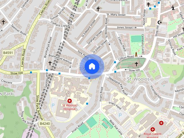 Apartment for rent in Stow Hill, Wales