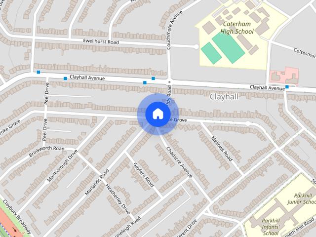 House for rent in Clayhall, Greater London