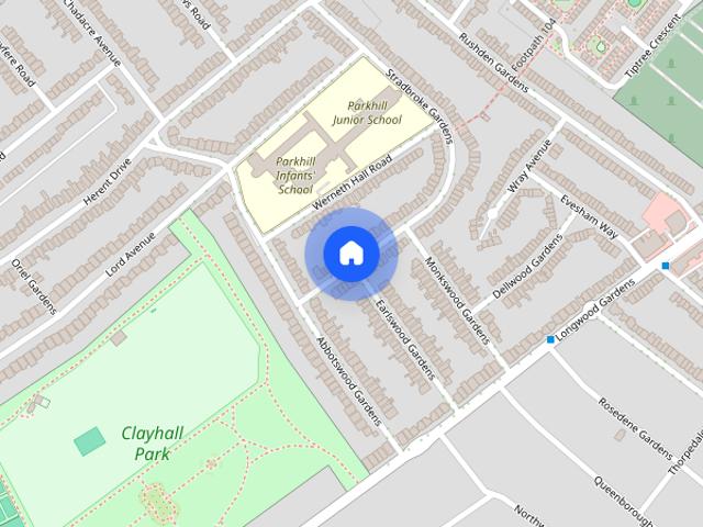 House for rent in Clayhall, Greater London