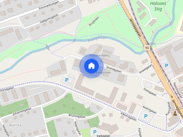 Lägenhet hyra i Björsta, Gudmundrå distrikt
