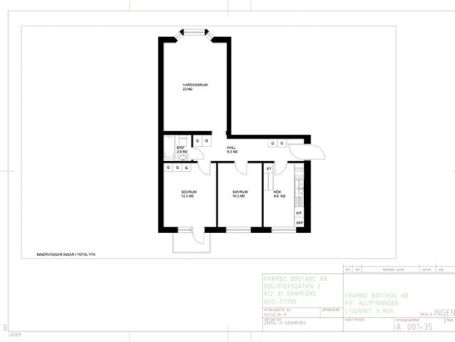 Lägenhet hyra i Kramfors, Västernorrland