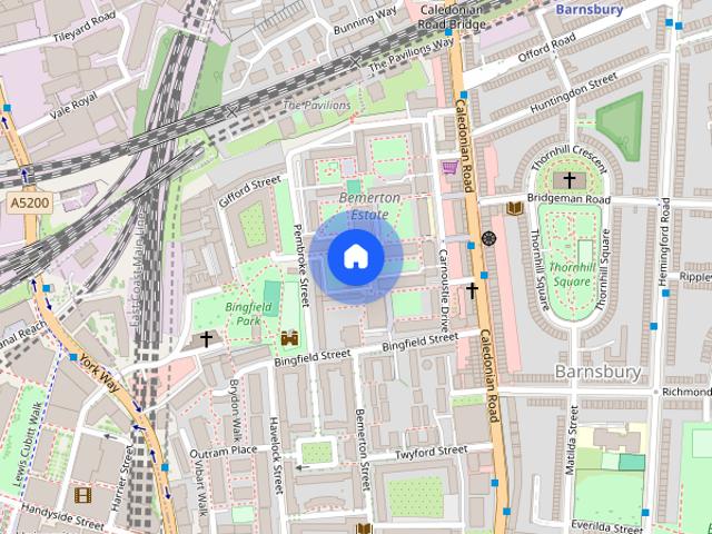 Apartment for rent in Islington, Barnsbury