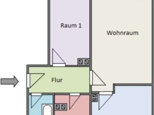 Apartment mieten in Bahnhofsvorstadt, Plauen