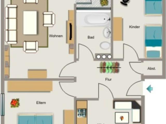 Apartment mieten in Rotthausen, Gelsenkirchen