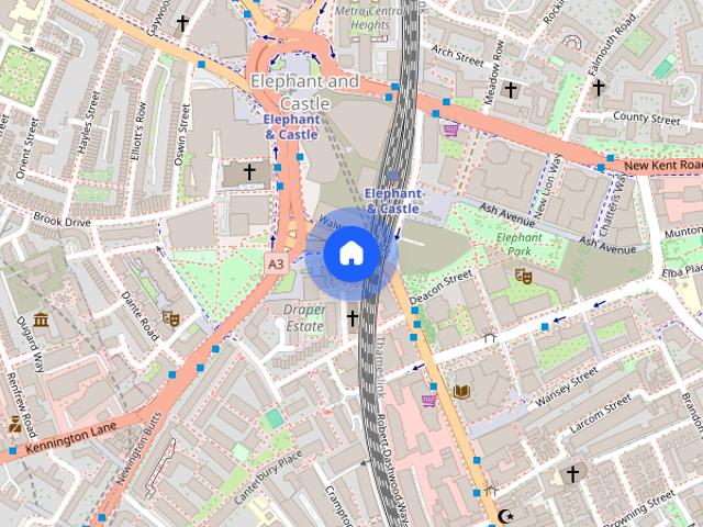 Apartment for rent in Elephant and Castle, Greater London