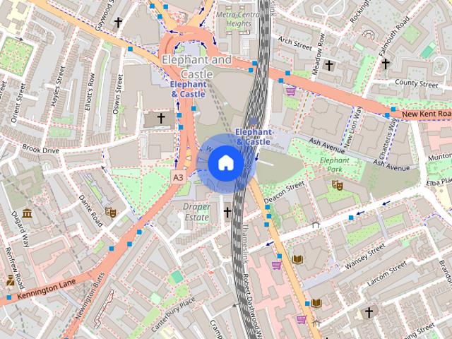 Apartment for rent in Elephant and Castle, Greater London