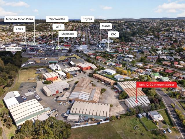 Warehouse for sale in Launceston, Tasmania