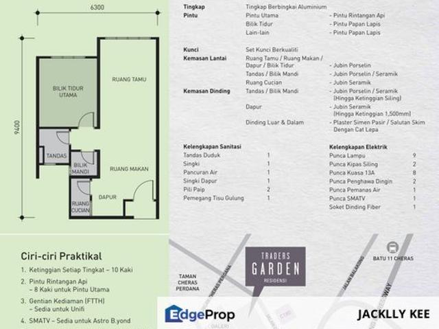 Condominium for sale in Kajang, Langat