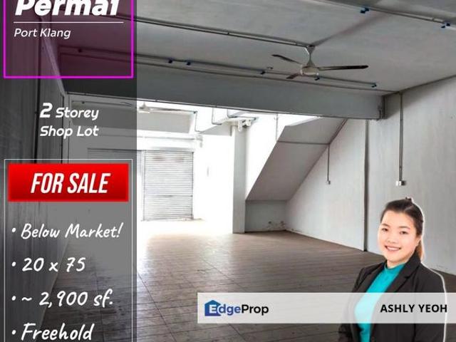 Shop for sale in Port Klang, Selangor