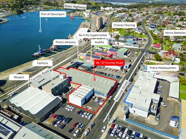 Warehouse for sale in Devonport, Tasmania