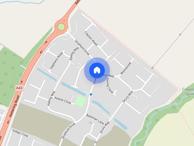 House for rent in Overstone