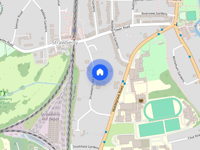 House for rent in Strawberry Hill, Greater London