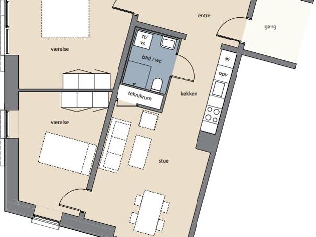 Lejlighed til leje i Aalborg, Brønderslev-Dronninglund