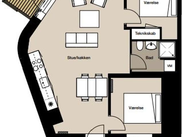 Lejlighed til leje i Aalborg, Brønderslev-Dronninglund