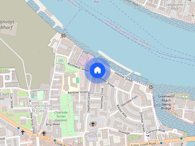 Apartment for rent in Millennium Quay, Greater London