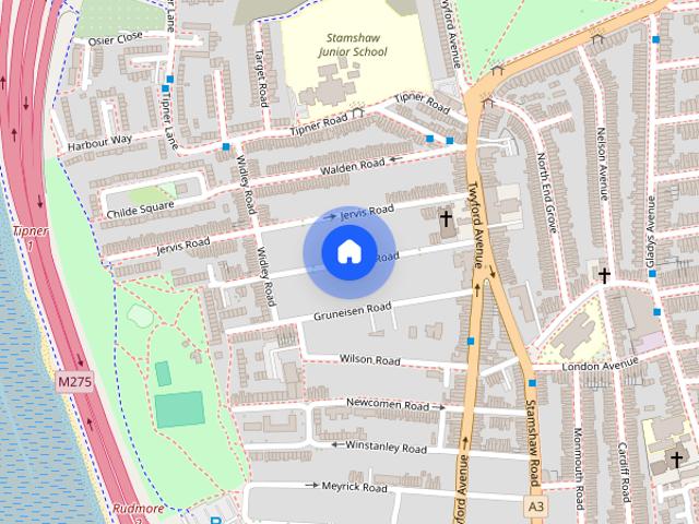 House for rent in Tipner, City Of Portsmouth