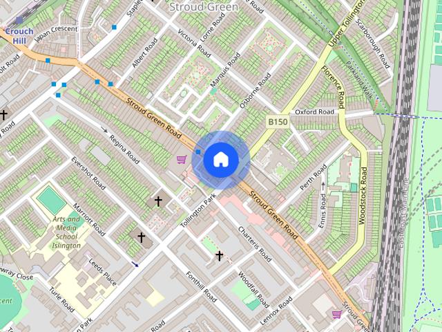 Apartment for rent in Stroud Green, Greater London