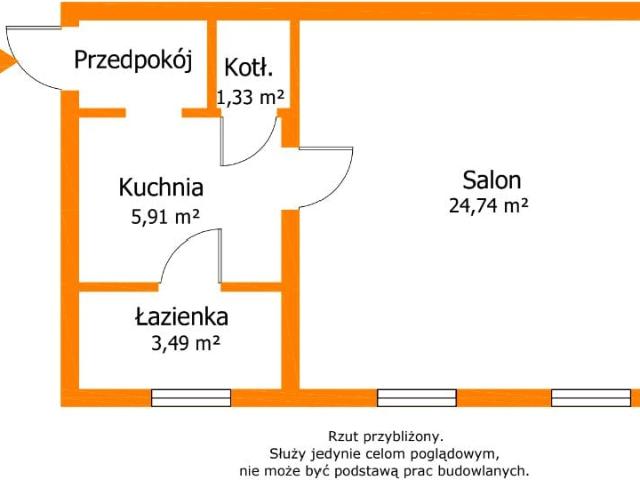Mieszkanie na sprzedaż w Rusinowa, Wałbrzych