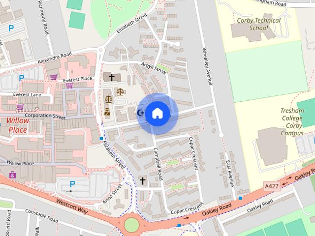 Apartment for rent in Corby Village, Corby