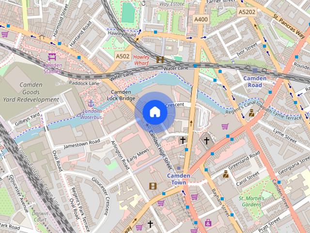 Apartment for rent in Chalk Farm, Greater London