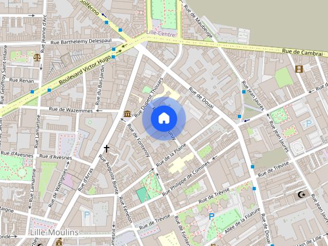 Studio location à Lille