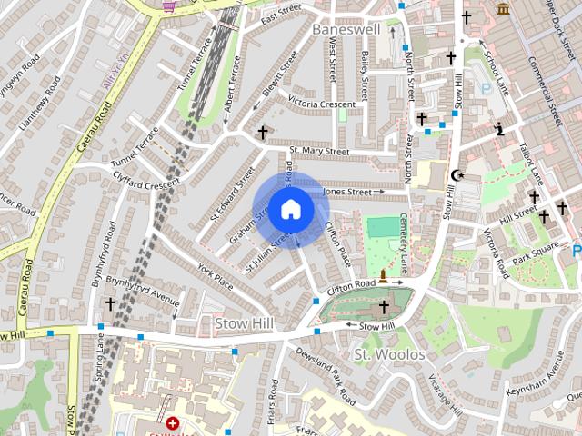 Room for rent in Stow Hill, Wales
