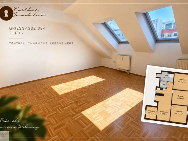 Apartment mieten in Katastralgemeinde Gries, Graz