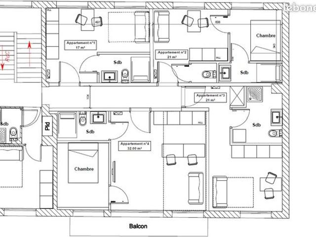 Appartement vente à Nancy, Laxou