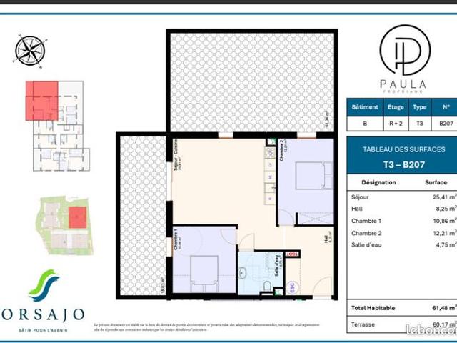 Appartement vente à Sartène, Propriano