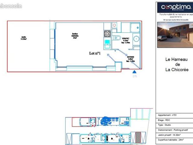 Appartement vente à Lille, Annoeullin