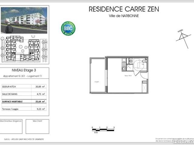 Appartement vente à Narbonne