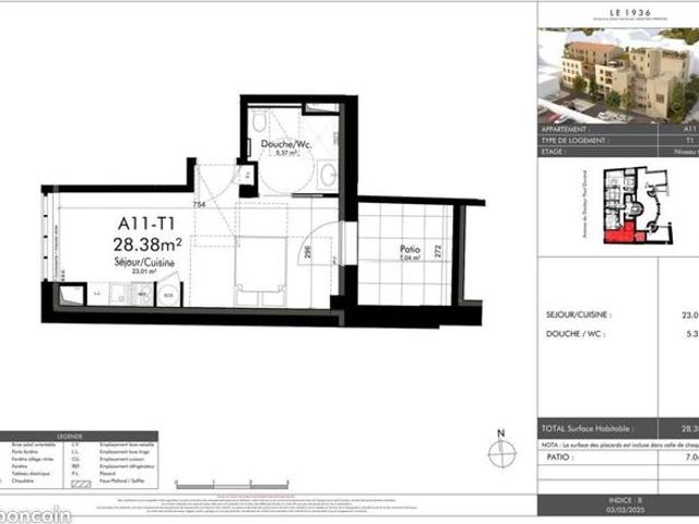 Appartement vente à Valence, Tain-l'hermitage
