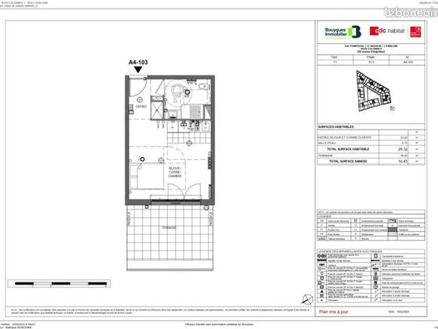 Appartement vente à Nanterre, Bois-colombes