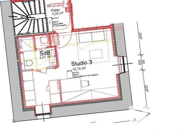 Appartement vente à Bourges, Saint-martin-des-champs